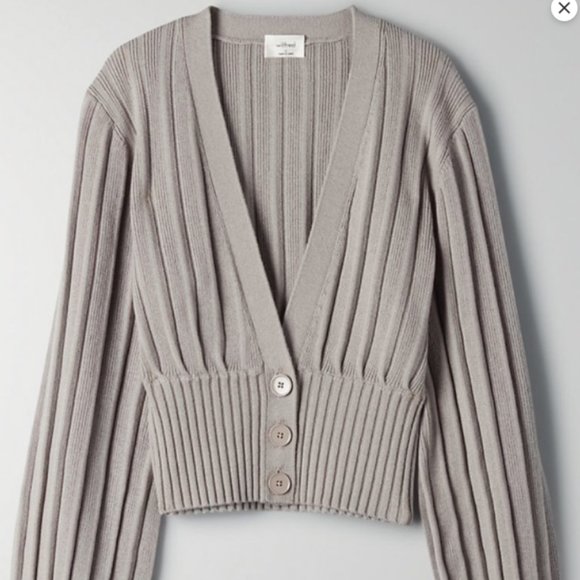 Aritzia Sweaters - Aritzia Wilfred plunge front cardigan